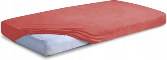 Frottír lepedő gumis 210/220x190/200 Premium bordó