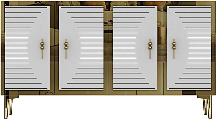 Tuna 120 - White, Gold