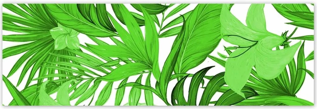 Poszterek 200x66 Leaves Monstera New look