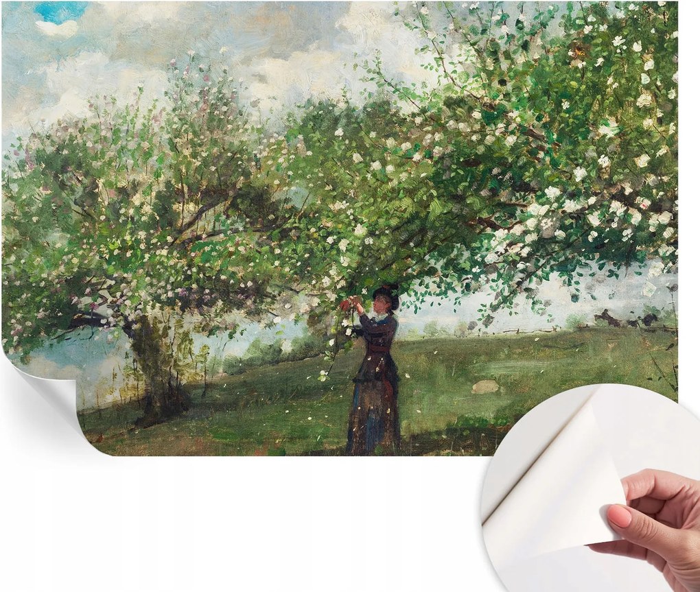 Dekoratív öntapadós fotótapéta Hálószobába Tavaszi jelenet 104x70 cm