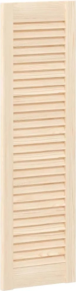 vidaXL tömör fenyőfa lamellás szekrényajtó 99x29,5 cm