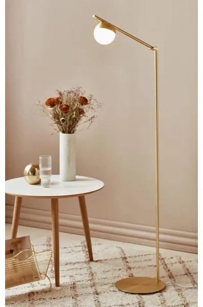 Nordlux - CONTINA állólámpa 1xG9/5W/230V sárgaréz