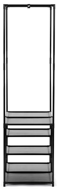 Fekete Fém Ruhafogas. BK – GD-172
