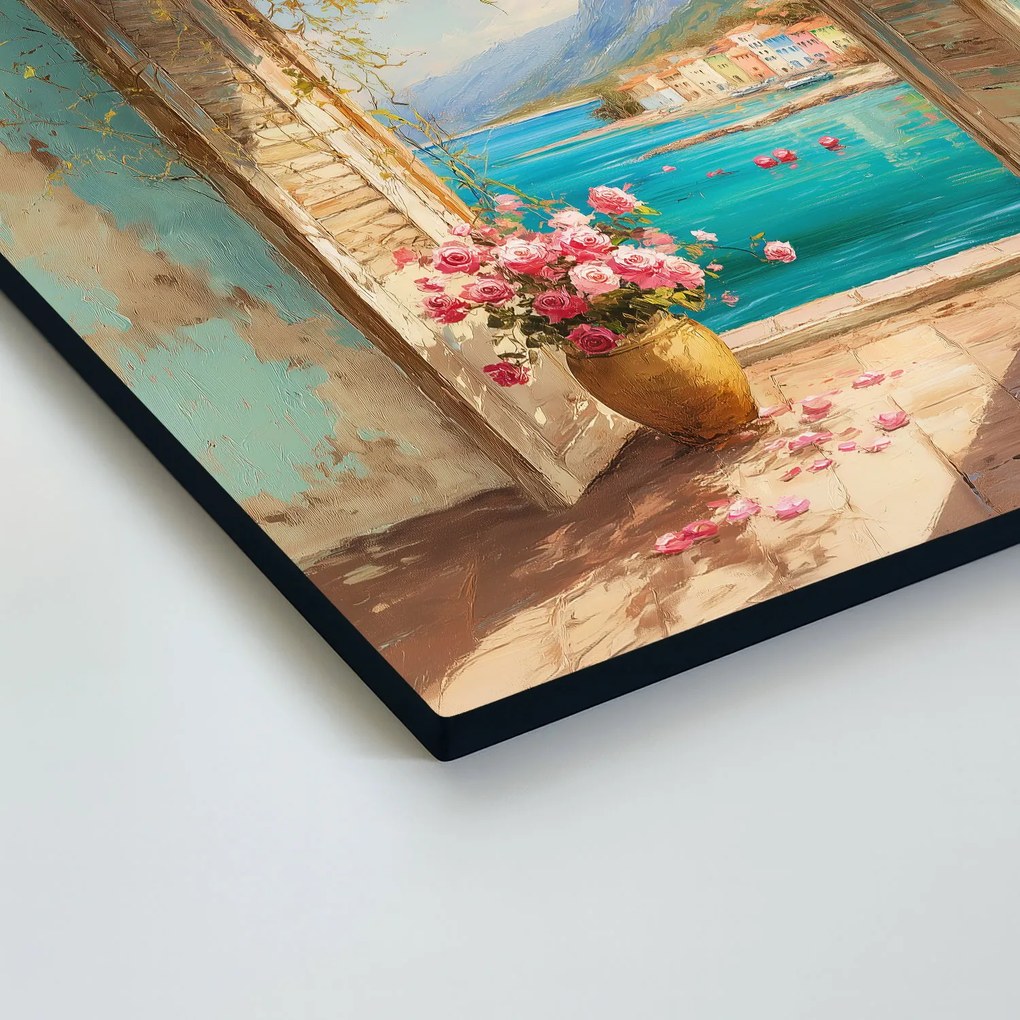 DUBLEZ | Retro kép a falra - Nyitott ablak