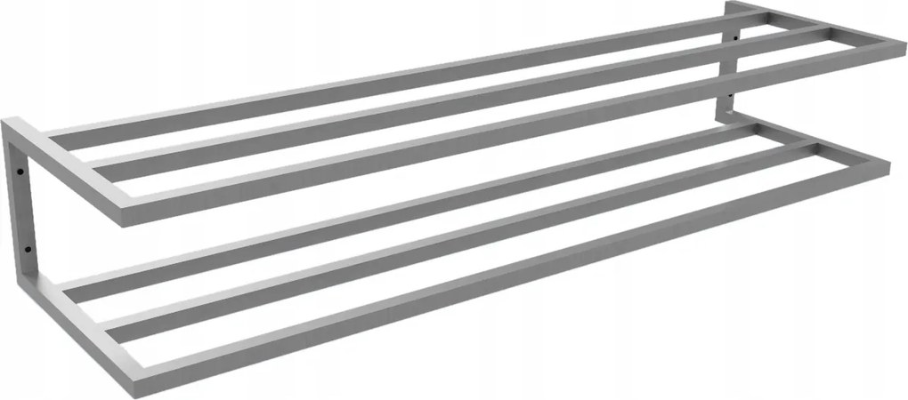 Szekrény polc cipősszekrény akasztós loft Rozsdamentes