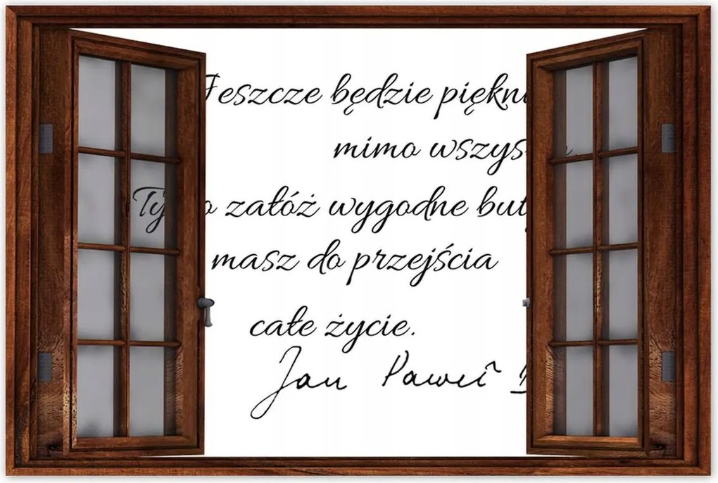 Poszterek 90x60 Idézet JP2 Jpii