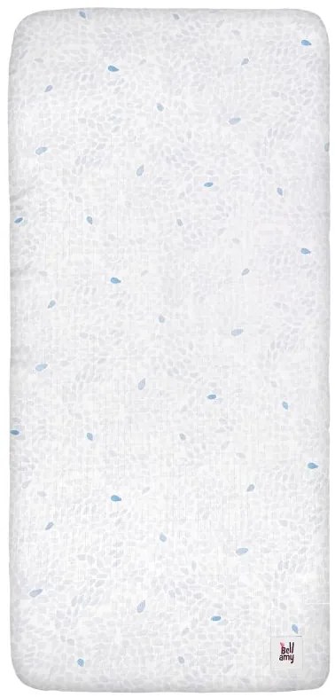 Gyermek muszlin lepedő FLAKES 40 x 90 cm