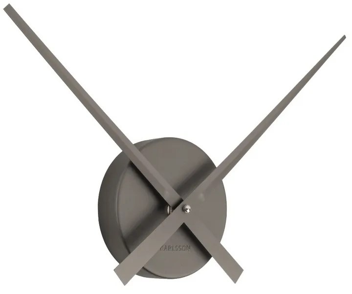 Karlsson 4348GY dizájner falióra szürke, 48 cm átmérővel