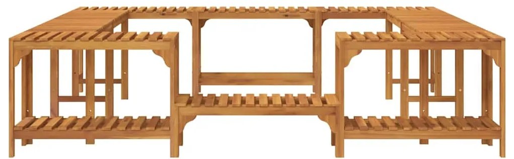 Jakuzzi Környezet Barna 230 x 230 cm Tömör Akácfa