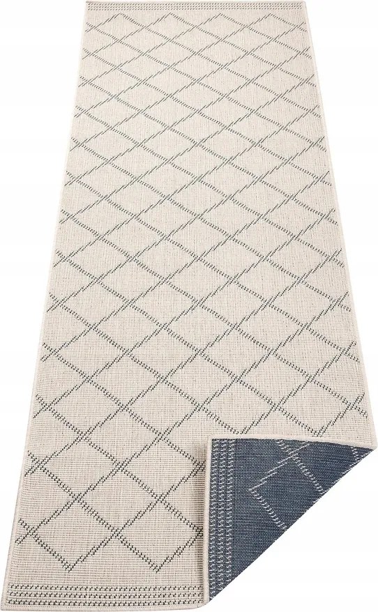 Szőnyeg futó 80x250cm, kétoldalas, zsinóros lapos szövésű előszobába-folyosóra