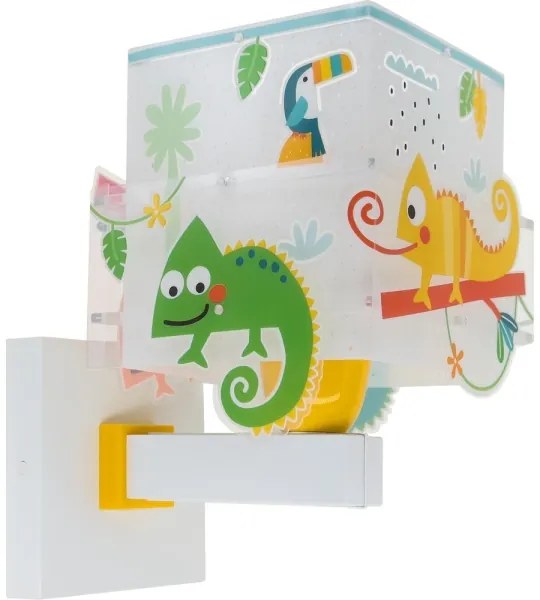 Dalber 63319 - Gyerek fali lámpa HAPPY JUNGLE 1xE27/15W/230V