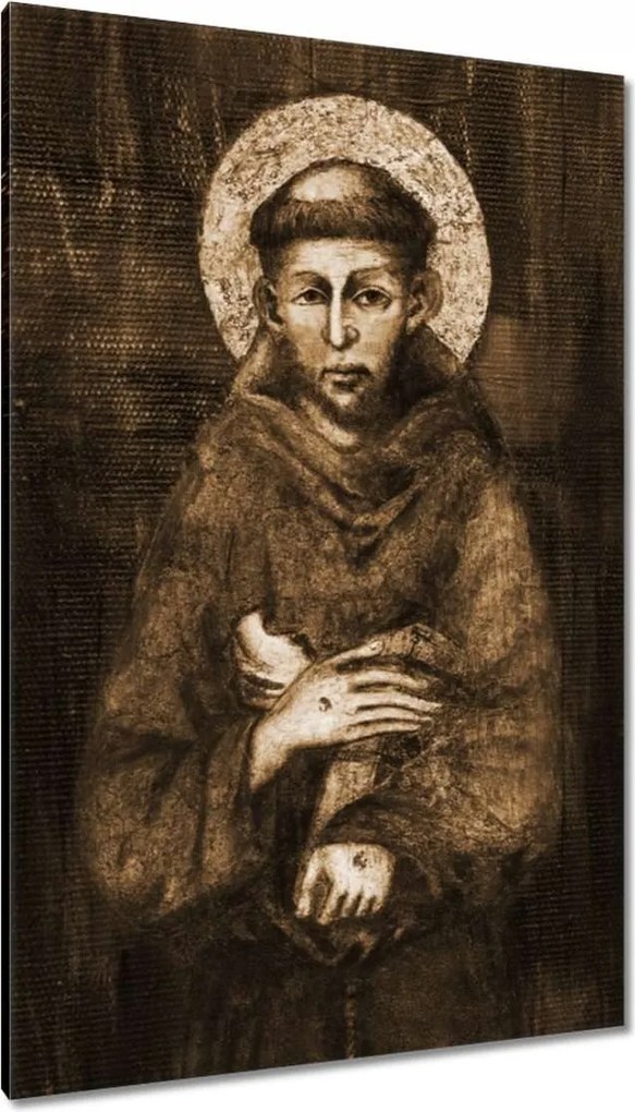 Festmények 80x120 Assisi Szent Ferenc