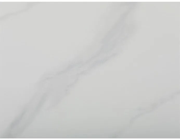 Étkezőasztal 80×80 cm, Kerámia Márvány Lappal. HT-398M WT