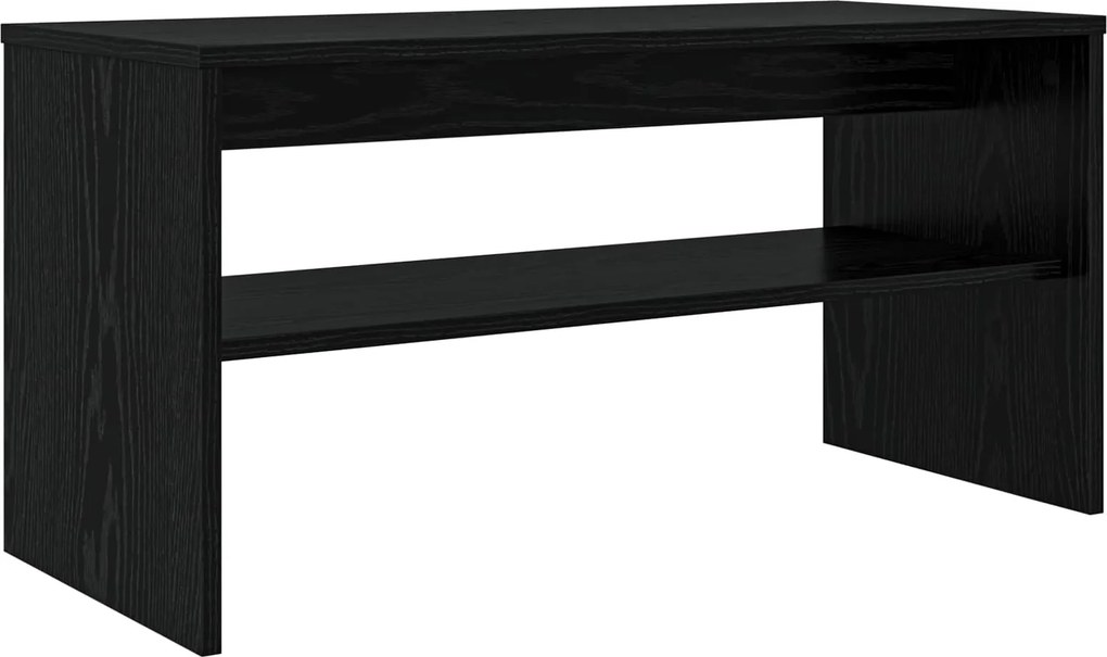 vidaXL TV szekrény Fekete tölgy 80 x 35 x 40 cm Faanyag