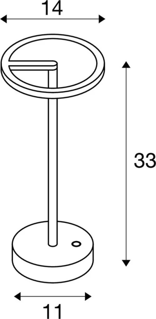 SLV 1007359 VINOLINA Kültéri Dekorációs Lámpa LED IP54