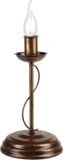 ANTON asztali lámpa 1xE14/60W/230V, bronz