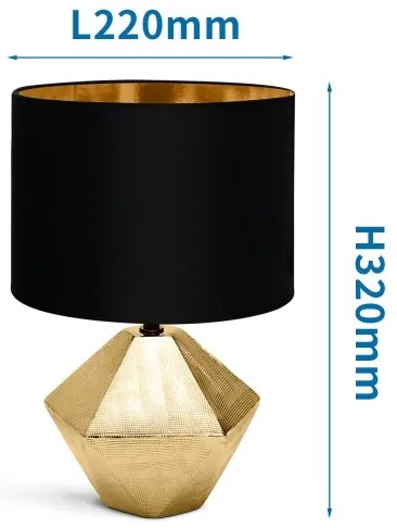 Aigostar - Asztali lámpa 1xE14/40W/230V