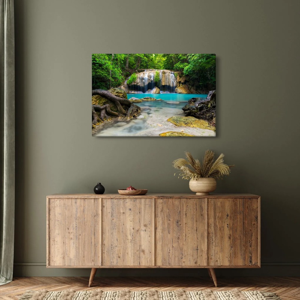 Vízesések képe (90x60 cm)