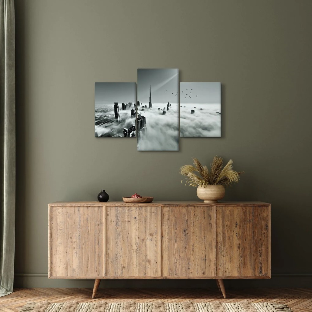 Kép - Felhőkarcolók Dubaiban (90x60 cm)
