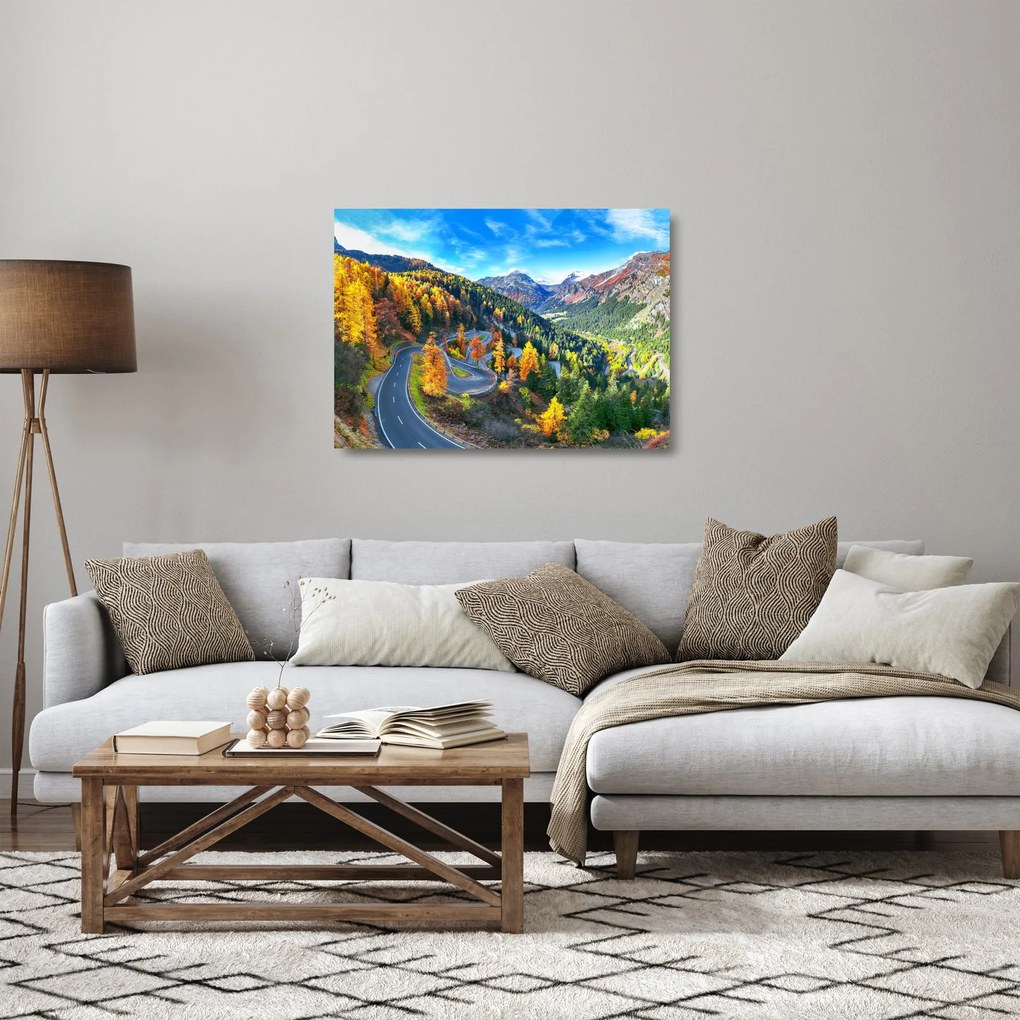 Üveg kép - Maláj átjáró (70x50 cm)