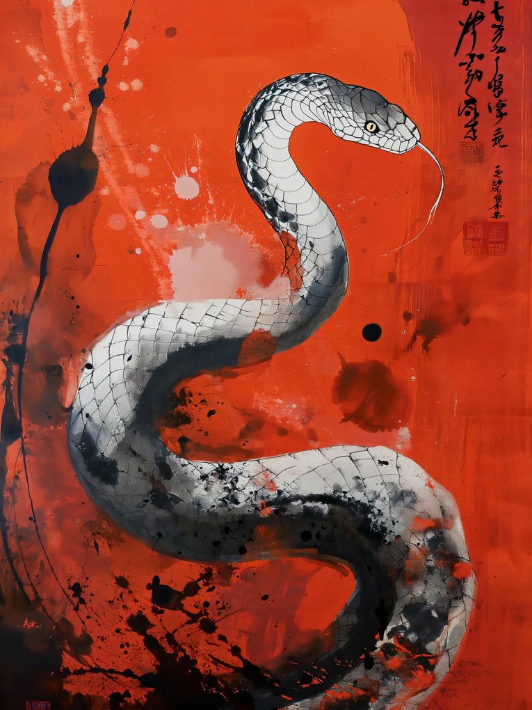 Poszter 60x80cm Sárkánykígyó lélegzet