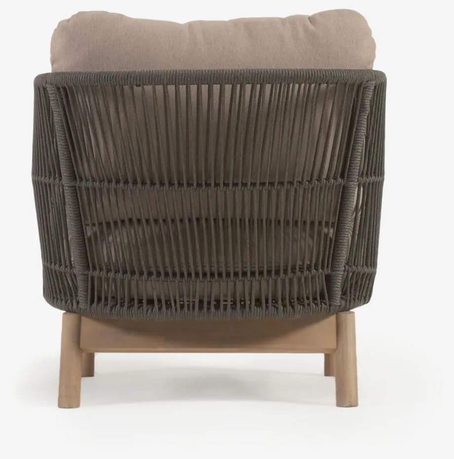 Catalina khaki kerti fotel - Kave Home