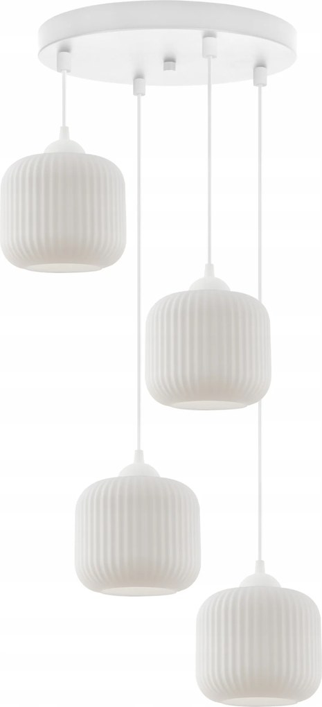 Mennyezeti Lámpa Lógó Csillár Fehér Üveg Lámpabúra Glamour Az Asztal Felett Sziget