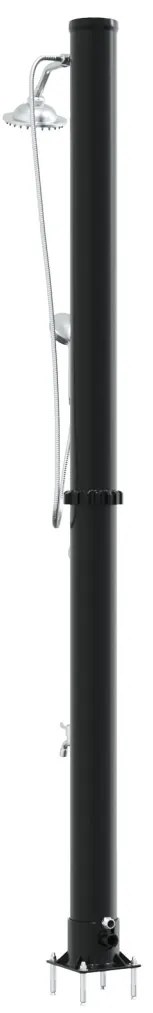 Kültéri Napelem Zuhany Kézi Zuhanyfejjel 217 cm 20 L
