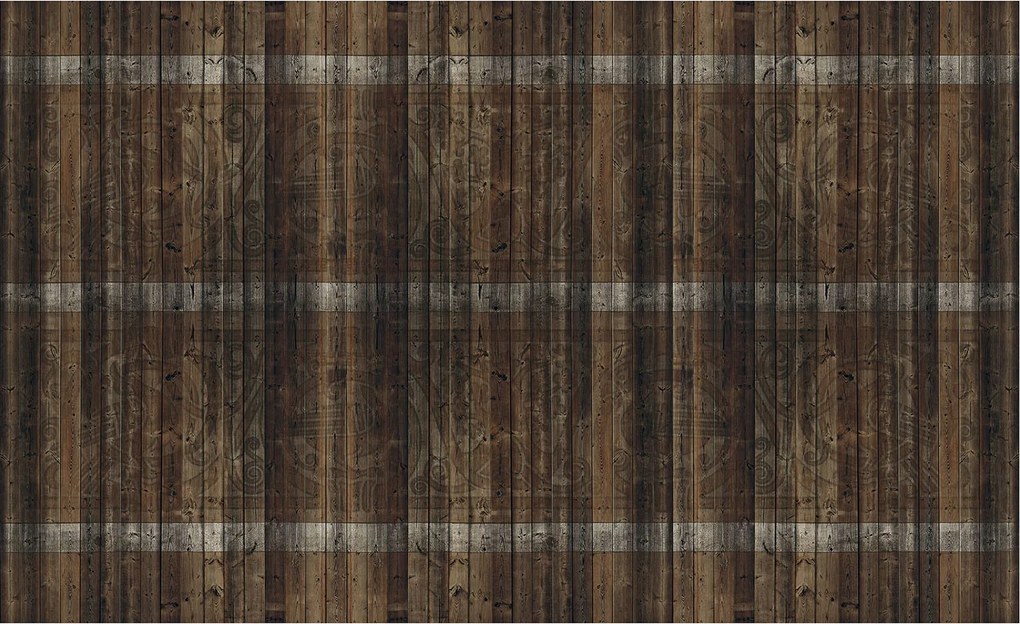 Tapéta Fa Deszka Rusztikus Loft skandináv 416x254 fa +ragasztó