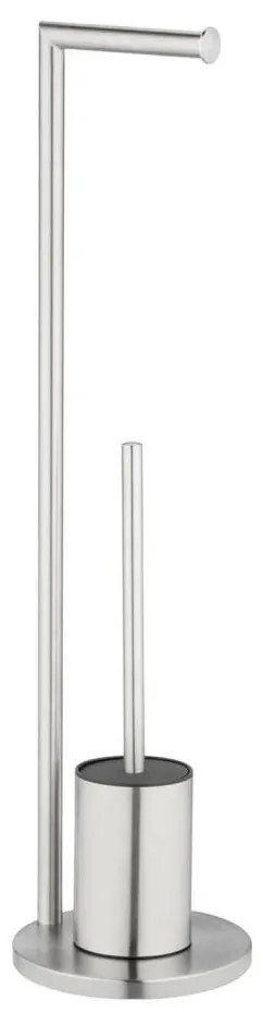 WENKO 25676100 - FERLA WC-szett 18x69,5 cm rozsdamentes acél/szatén