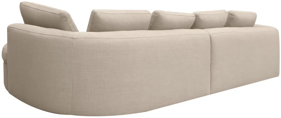 Clifton 2 személyes ottomános kanapé, jobbos