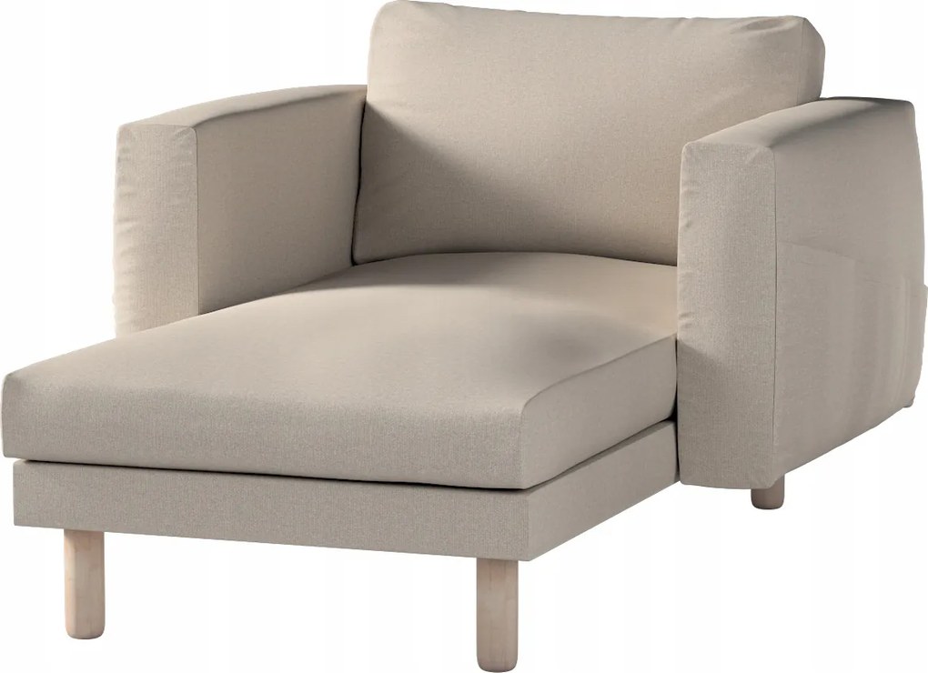 Norsborg sezlonhuzat Ikea karfával, fekete