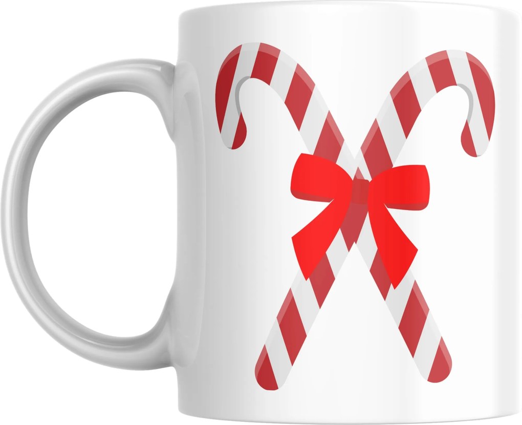 Bögre Karácsonyra Ajándék Karácsony Mikulások Cukorpálcák