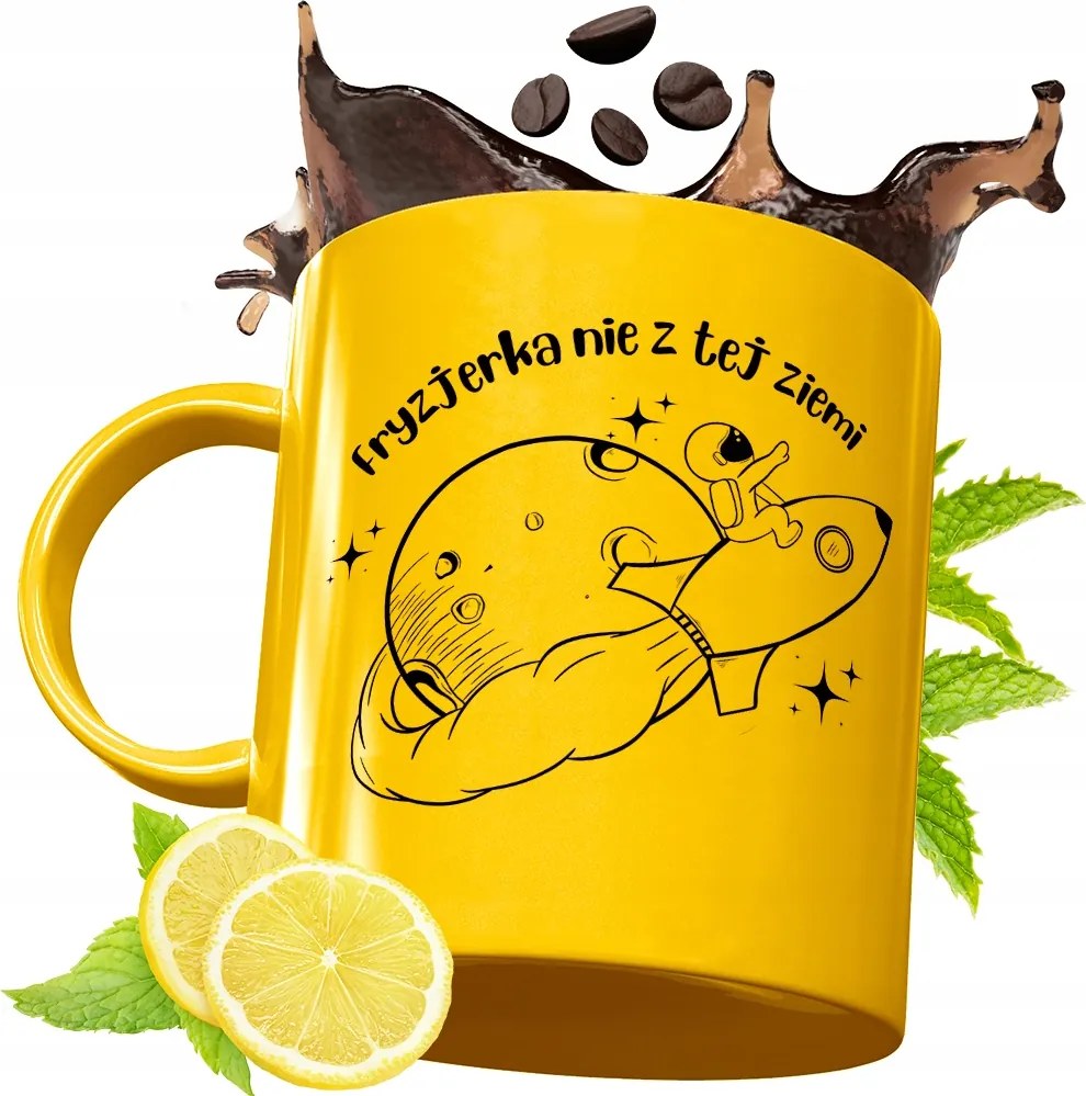 Prémium Arany Bögre Fodrászoknak Ajándék Nyomtatott Fotóval