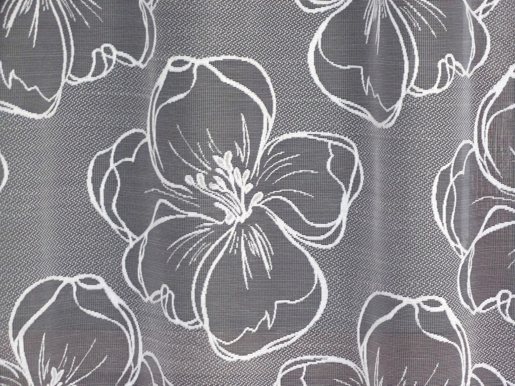 Mg Függöny jacquard 49/100 190X250cm Kész Szalaggal K
