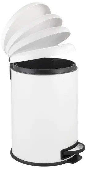 WENKO 22708100 - LEMAN kosár 30,5x44 cm fehér/fekete