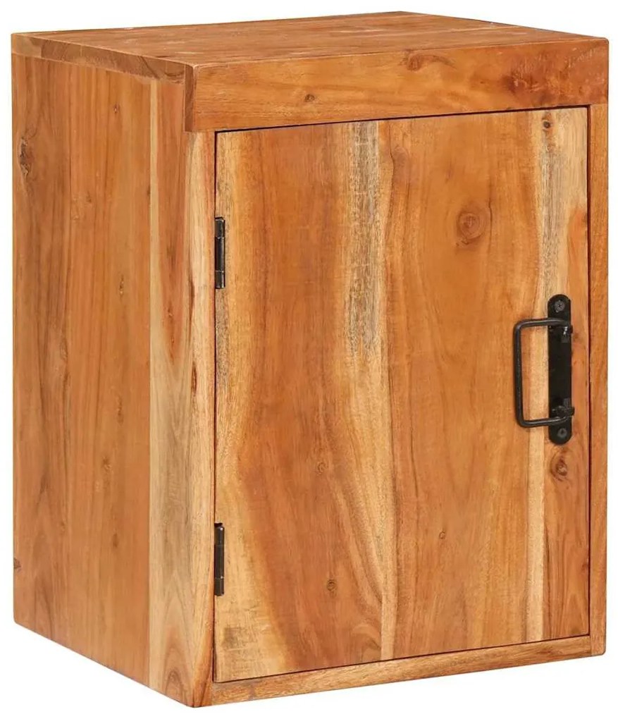 Éjjeli asztal 2 pcs Barna 35 x 33 x 48 cm Tömör Fa Akácia