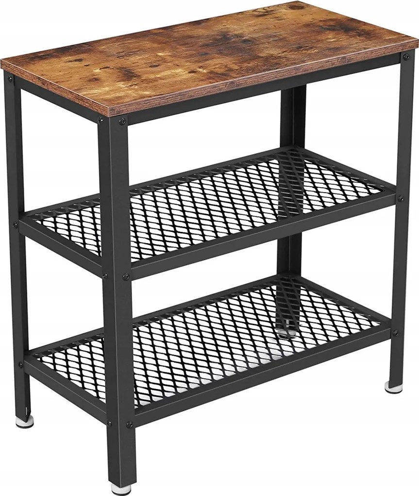 Vasagle Pup dohányzóasztal barna/fekete