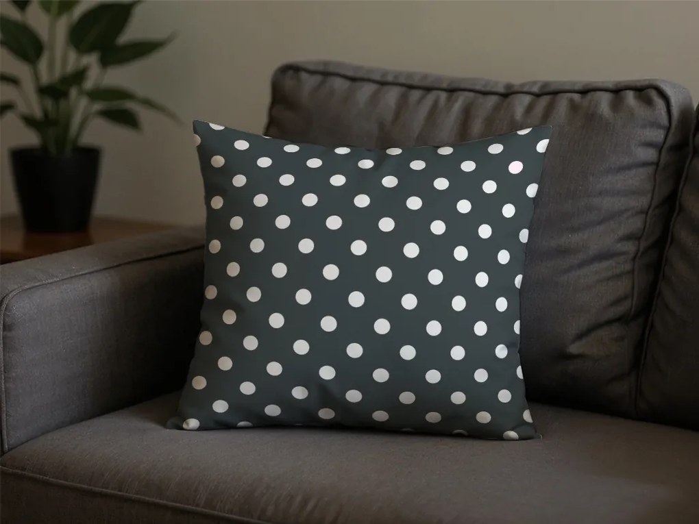 Díszpárnahuzat COLAM SZÜRKE 45x45 cm, szürke