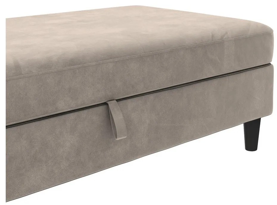 Szürke bársony lábtartó Hartford – Støraa