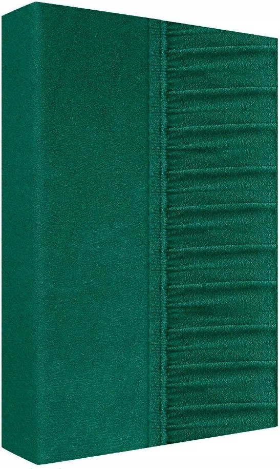 Gumis frottír lepedő 220x200 zöld