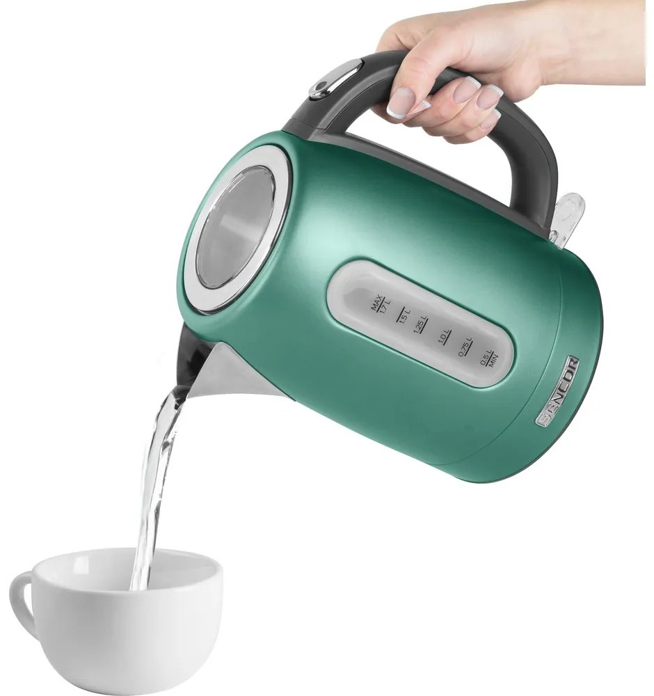 Sencor SWK 1771GR elektromos vízforraló, 1,7 l