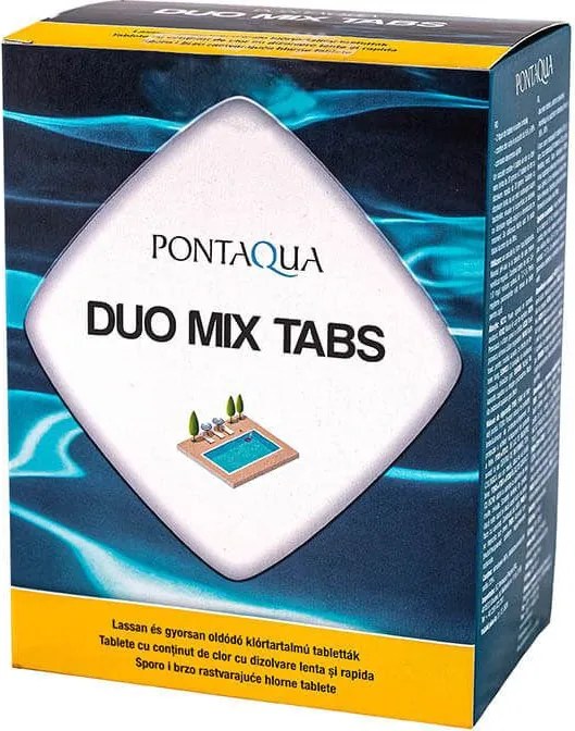 Duo Mix Tabs kettős hatású klóros fertőtlenítő 5 x 120 g tabletta
