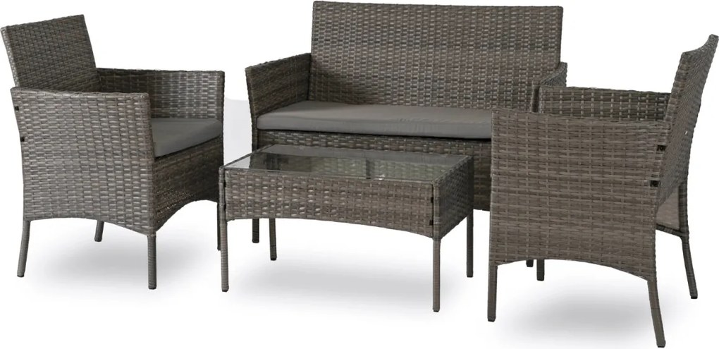 Zestaw Mebli Ogrodowych MISSISIPI Szary