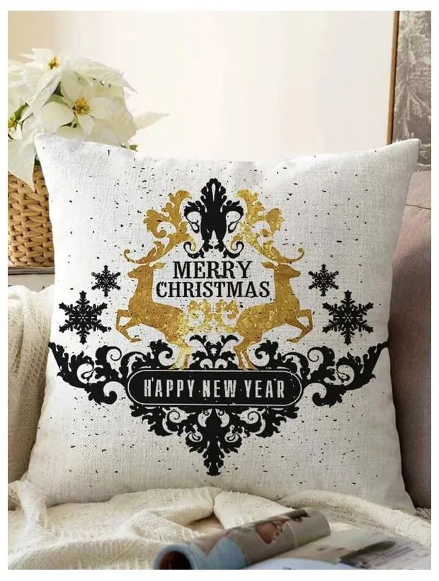 Párnahuzat karácsonyi mintával 43x43 cm – Mila Home