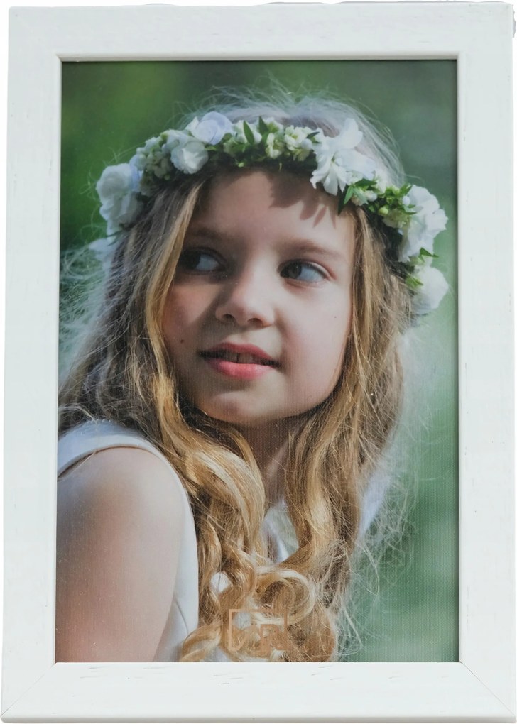 Nagy fa képkeret 30x40 fehér