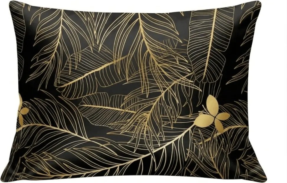 Mikroszálas párnahuzat VISATA 70x90 cm, fekete