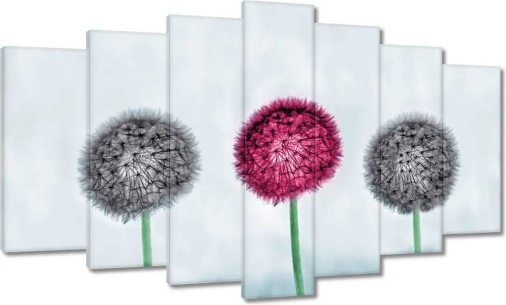 Vászonkép 140x80 Szürke-lila