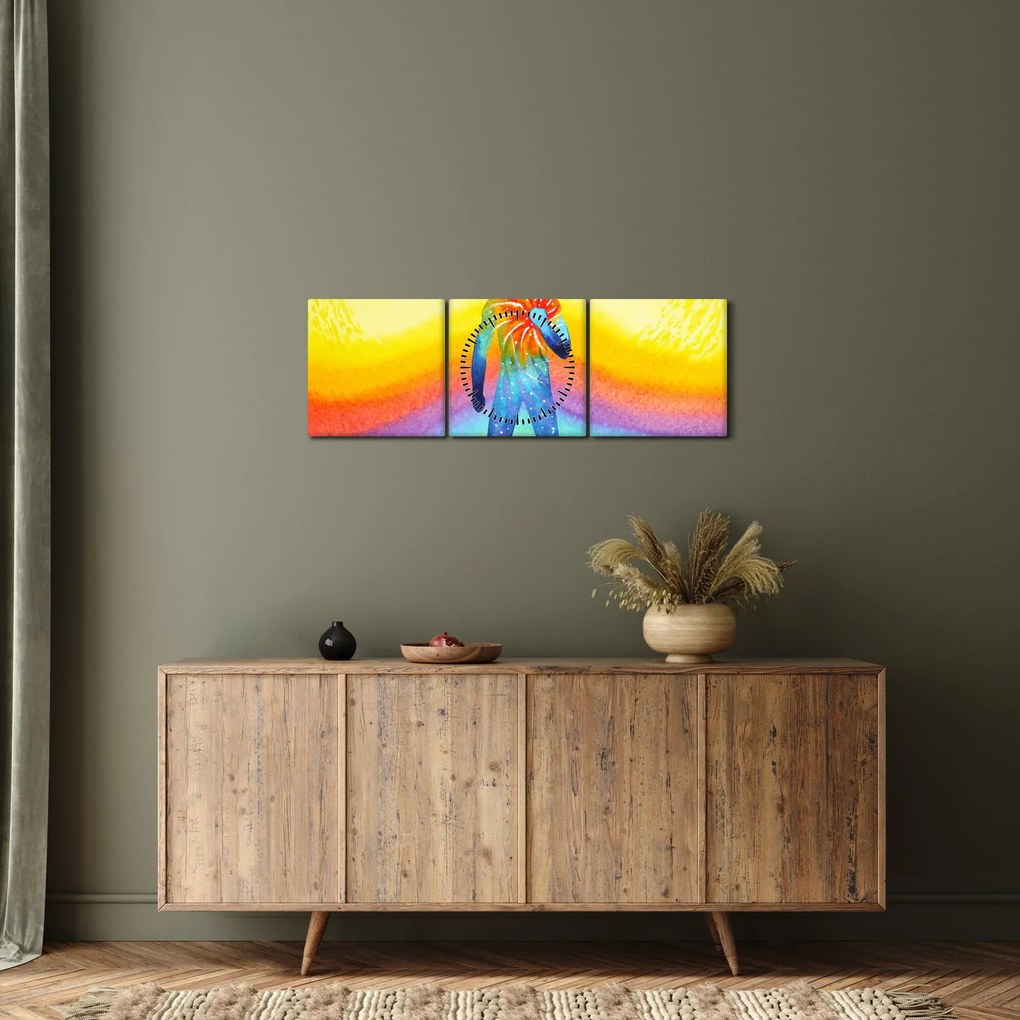 Kép - Belső erő (órával) (90x30 cm)