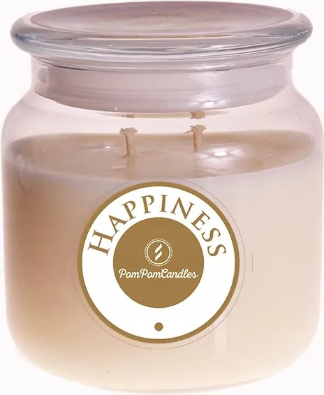 PomPom Szója illatgyertya Nagy Happiness
